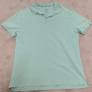 J Crew mint green Repp Polo